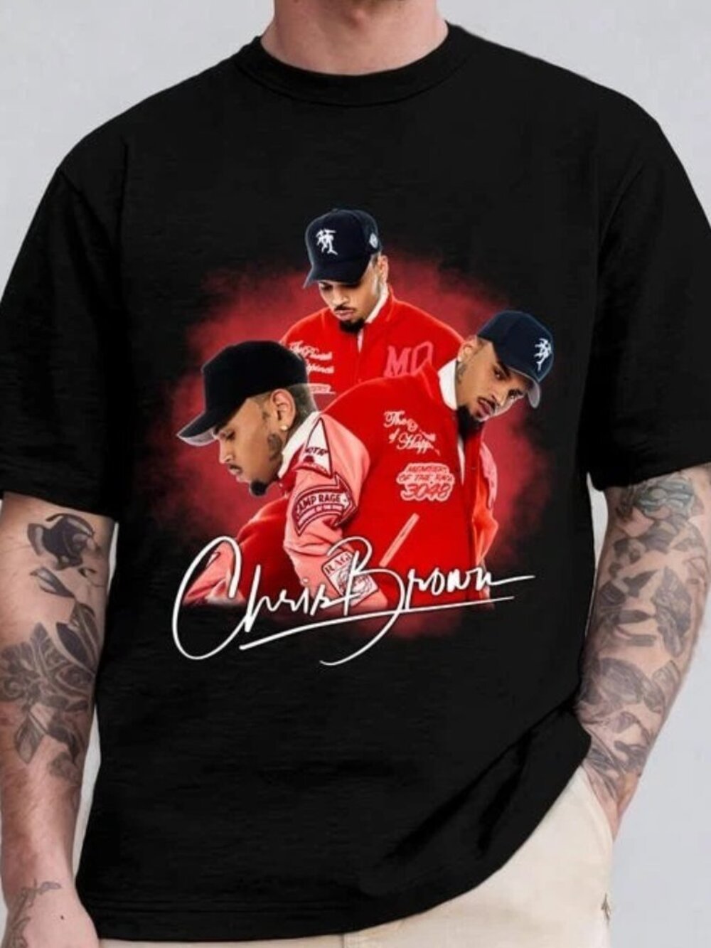 Chris Brown T-Shirt, Hip Hop R&B Fan Shirt, Chris Brown Fan T-Shirt